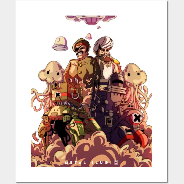 Metal slug hot sale art